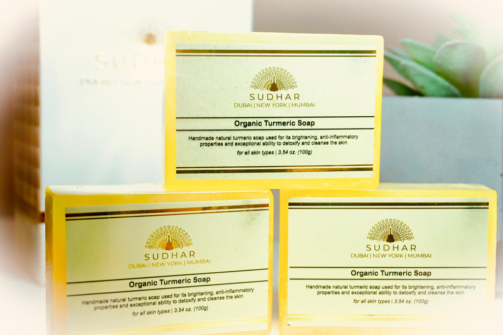 Organic Turmeric Soap - 3.5 oz / 100g