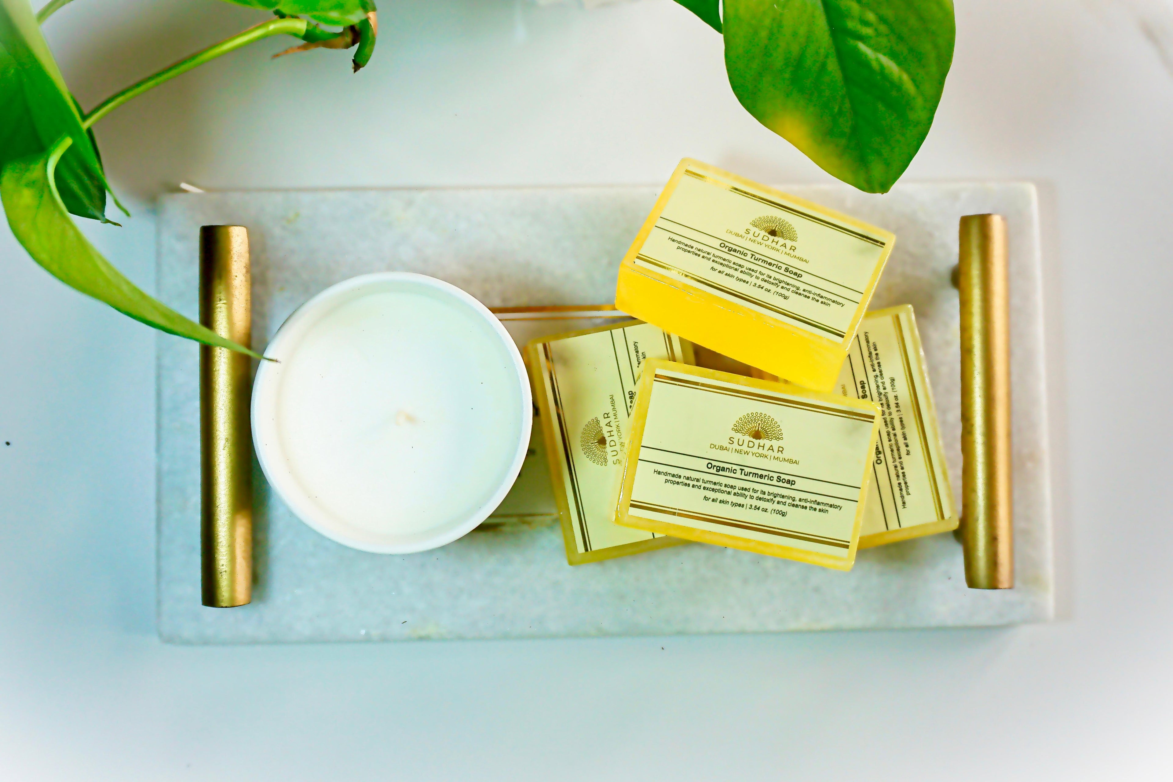 Organic Turmeric Soap - 3.5 oz / 100g