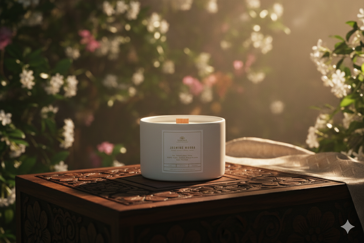 Jasmine Mogra Candle