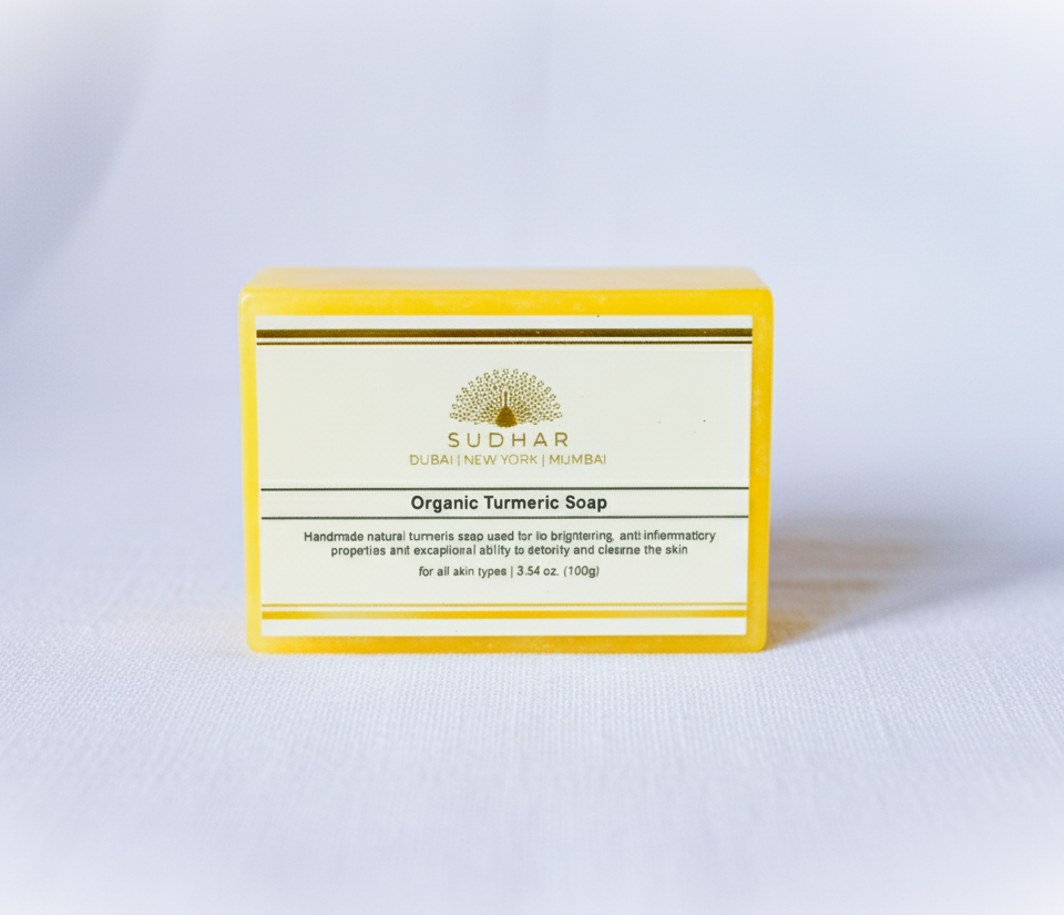 Organic Turmeric Soap 100g
