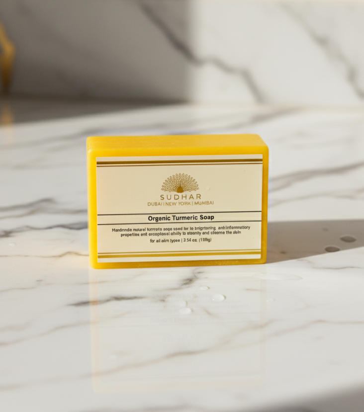Organic Turmeric Soap 100g