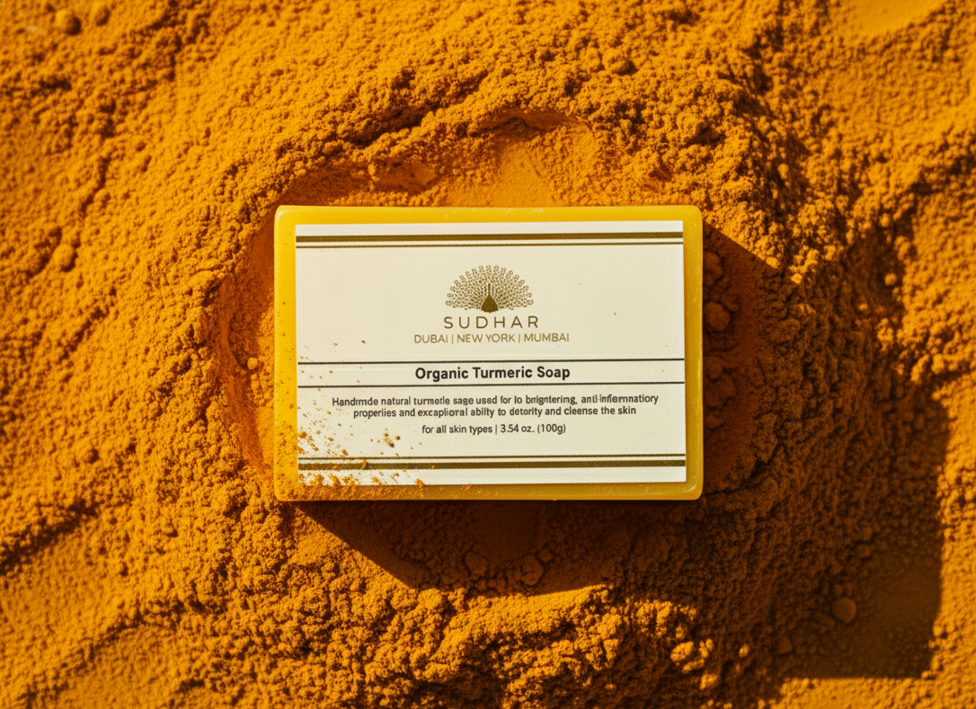 Organic Turmeric Soap 100g